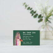Big Rainbow Trout Fly Fisherman's Visitekaartje (Staand voorkant)