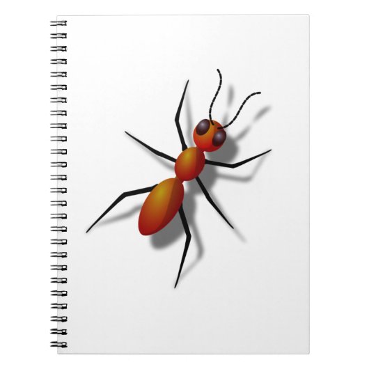 Big Red Ant Notitieboek (Voorkant)