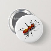 Big Red Ant Ronde Button 5,7 Cm (Voorkant /achterkant)
