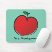 Big Red Apple op maat Muismat (Met muis)