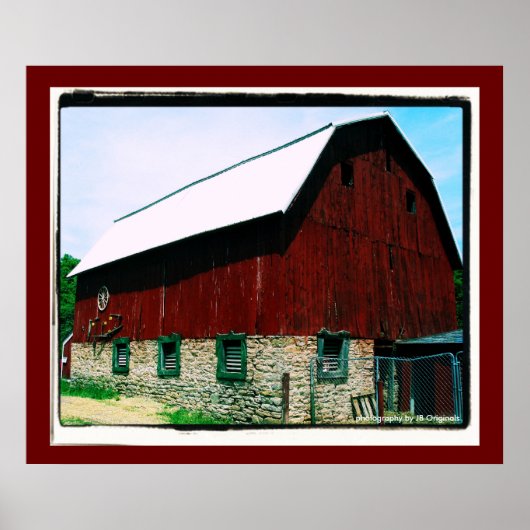 Big Red Barn poster (Voorkant)