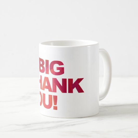 Big Red Bedankt Koffiemok (Voorkant rechts)