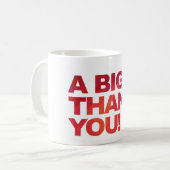 Big Red Bedankt Koffiemok (Voorkant links)