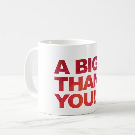 Big Red Bedankt Koffiemok (Voorkant links)