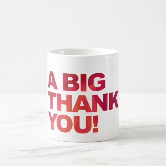 Big Red Bedankt Koffiemok (Center)