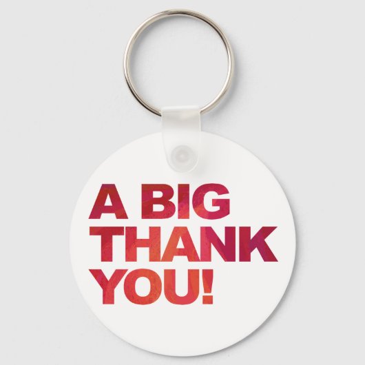 Big Red Bedankt Sleutelhanger (Voorkant)