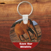 Big Red bespaart ons Sleutelhanger in het wild (Voorkant)