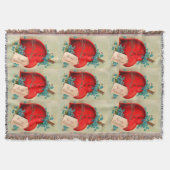 Big Red Bleeding Heart  Valentijn Briefkaart Deken (Voorkant)