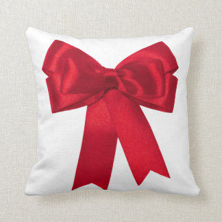 Big Red Bow Pillow Kussen