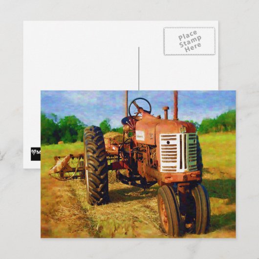 Big Red Briefkaart (Voorkant / Achterkant)