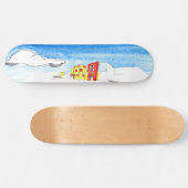 Big Red door @DuPage Kindermuseum Persoonlijk Skateboard (Horizontaal)