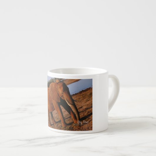 Big Red Espresso Kop (Voorkant rechts)