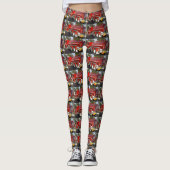 Big Red Fire Engine, Leggings (Voorkant)