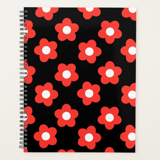 Big Red Flower Planner (Voorkant)