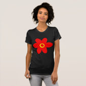 Big Red Flower T-shirt (Voorkant volledig)