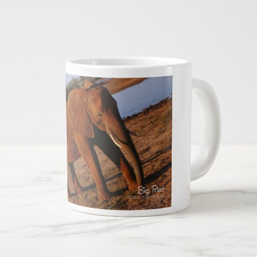 Big Red Grote Koffiekop (Voorkant rechts)