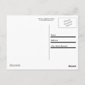 Big Red Heart Briefkaart (Achterkant)