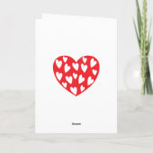 Big Red Heart Kaart (Achterkant)