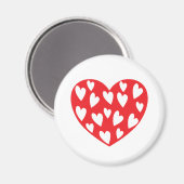 Big Red Heart Magneet (Voorkant / Achterkant)