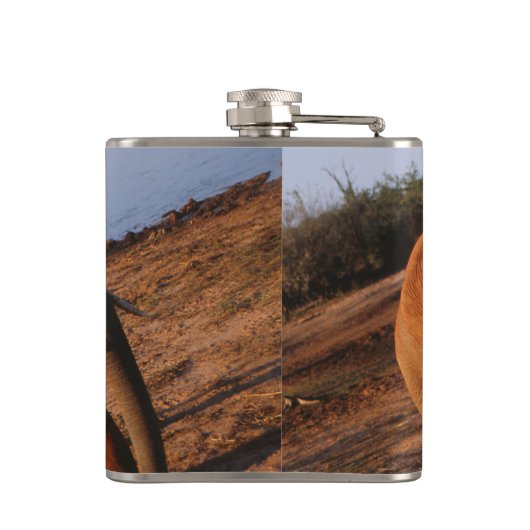 Big Red Heupfles (Achterkant)