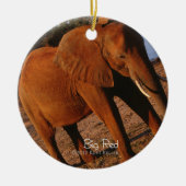 Big Red Keramisch Ornament (Voorkant)