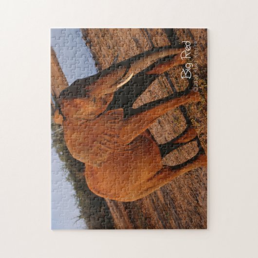 Big Red Legpuzzel (Verticaal)