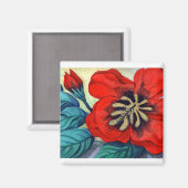 Big Red Magneet (Voorkant / Achterkant)