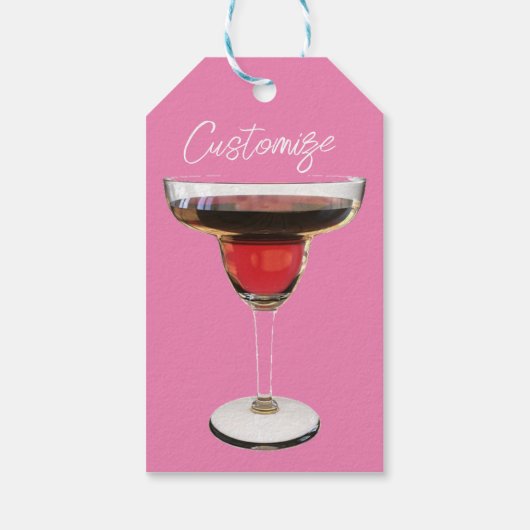 Big Red Margarita Cocktail Drink Thunder_Cove Cadeaulabel (Achterkant)