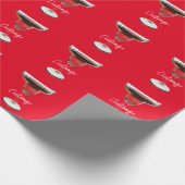 Big Red Margarita Cocktail Drink Thunder_Cove Cadeaupapier (Hoek)