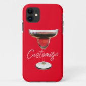 Big Red Margarita Cocktail Drink Thunder_Cove Case-Mate iPhone Case (Achterkant)
