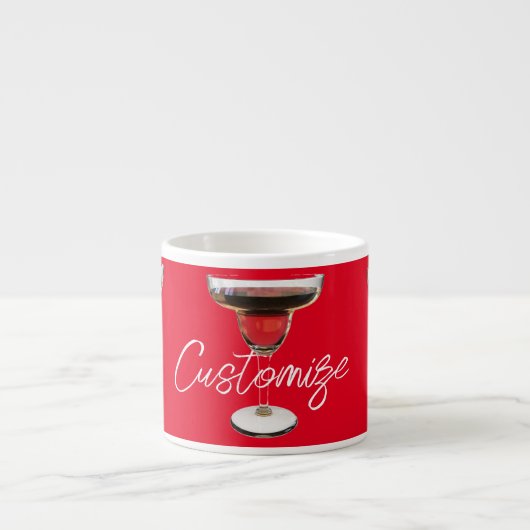 Big Red Margarita Cocktail Drink Thunder_Cove Espresso Kop (Voorkant)