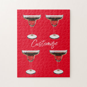 Big Red Margarita Cocktail Drink Thunder_Cove Legpuzzel