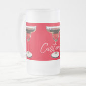 Big Red Margarita Cocktail Drink Thunder_Cove Matglas Bierpul (Voorkant links)