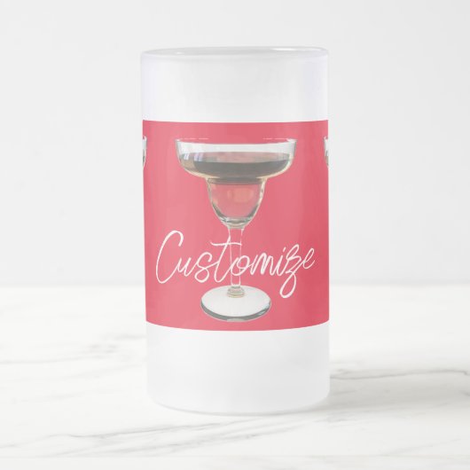 Big Red Margarita Cocktail Drink Thunder_Cove Matglas Bierpul (Center)