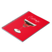 Big Red Margarita Cocktail Drink Thunder_Cove Notitieboek (Linkerzijde)