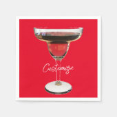 Big Red Margarita Cocktail Drink Thunder_Cove Servet (Voorkant)