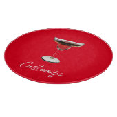 Big Red Margarita Cocktail Drink Thunder_Cove Snijplank (Hoek)