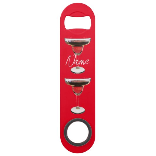 Big Red Margarita Cocktail Drink Thunder_Cove Speed Flessenopener (Voorkant)