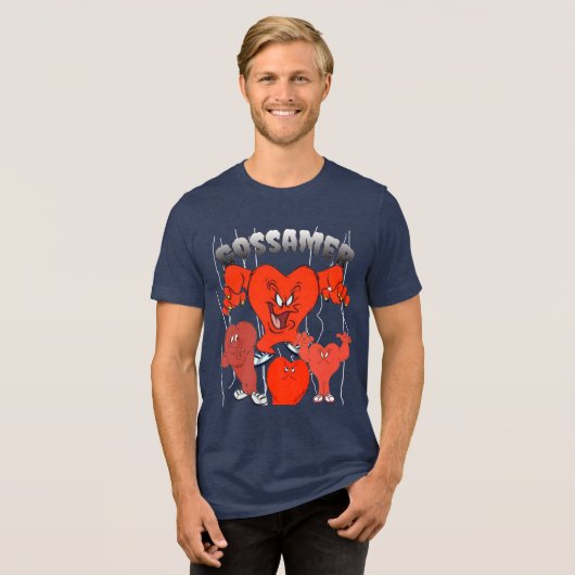 Big Red Monster Tri-Blend Shirt (Voorkant volledig)