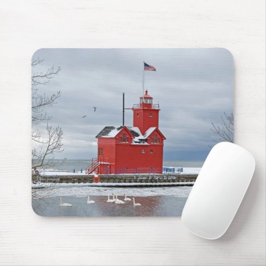 Big Red Muismat (Met muis)