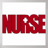 BIG RED NURSE POSTER (Voorkant)