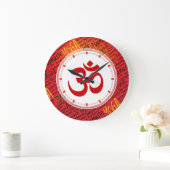 Big Red Om - vergeet hoe laat het is Yoga Grote Klok (Huis)