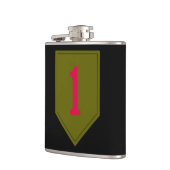 Big Red One kolf Heupfles (Links)