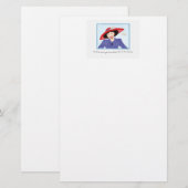 Big Red Pet Stationery Briefpapier (Voorkant / Achterkant)