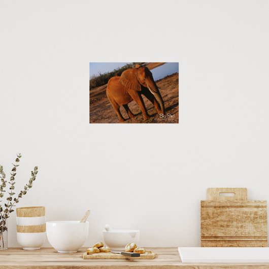 Big Red Poster (Keuken)