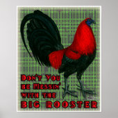 Big Red Rooster Poster (Voorkant)
