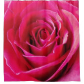 Big Red Rose Foto Douchegordijn (Voorkant)