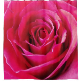 Big Red Rose Foto Douchegordijn