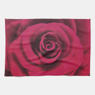 Big Red Rose Theedoek
