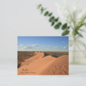 Big Red Sand Dune, Australië - Briefkaart (Staand voorkant)
